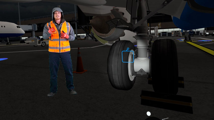 Ramp Simulator: Post Arrival Inspection