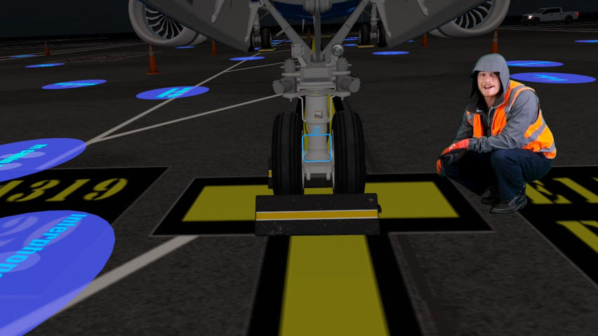Ramp Simulator: Post Arrival Inspection
