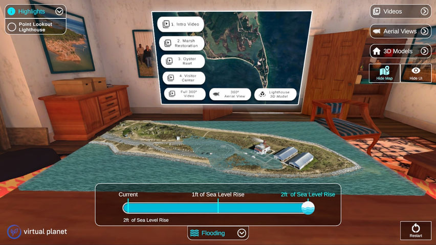 Sea Level Rise Explorer: Point Lookout