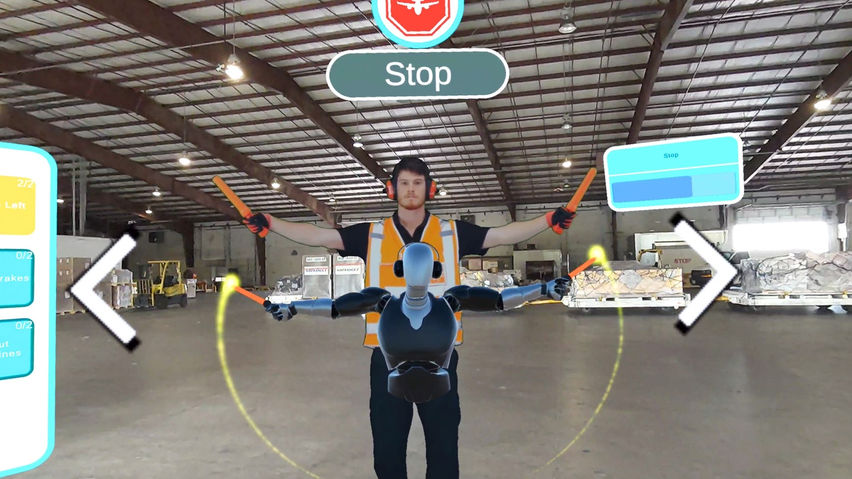 Ramp Simulator: Aircraft Marshalling