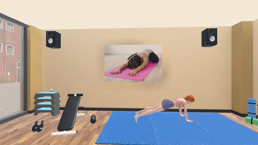 Training With 3D Girls