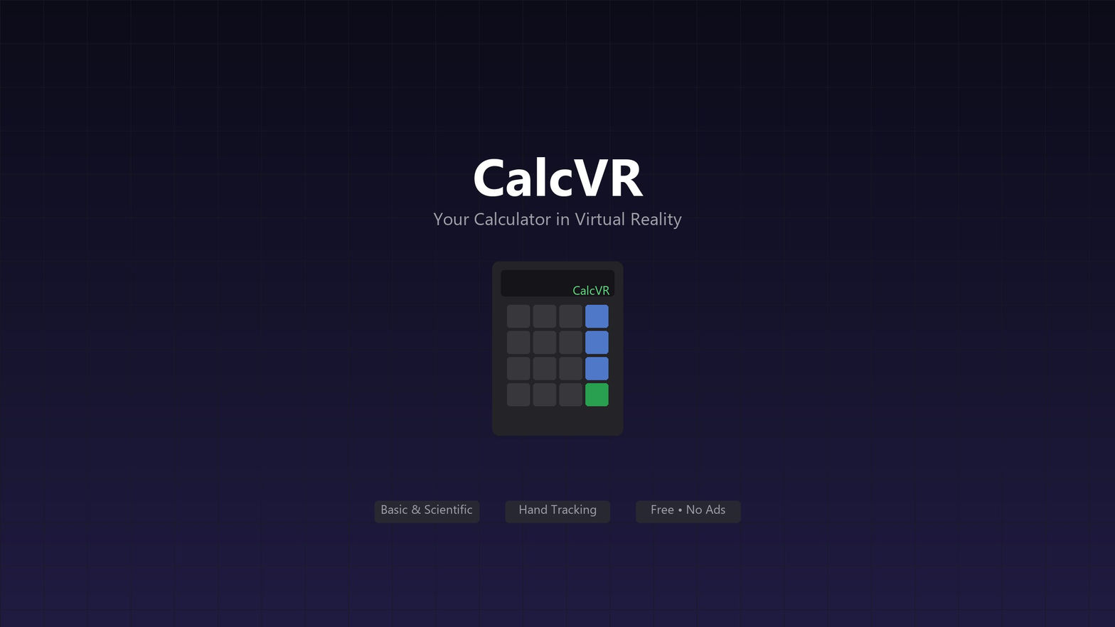 CalcVR Calculator