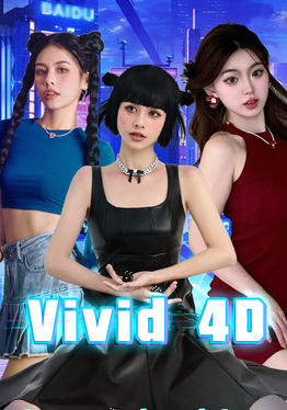 Vivid 4D hologram hub