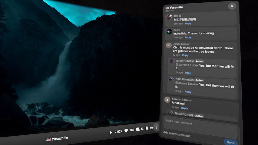 Fyta: Spatial & Immersive Videos