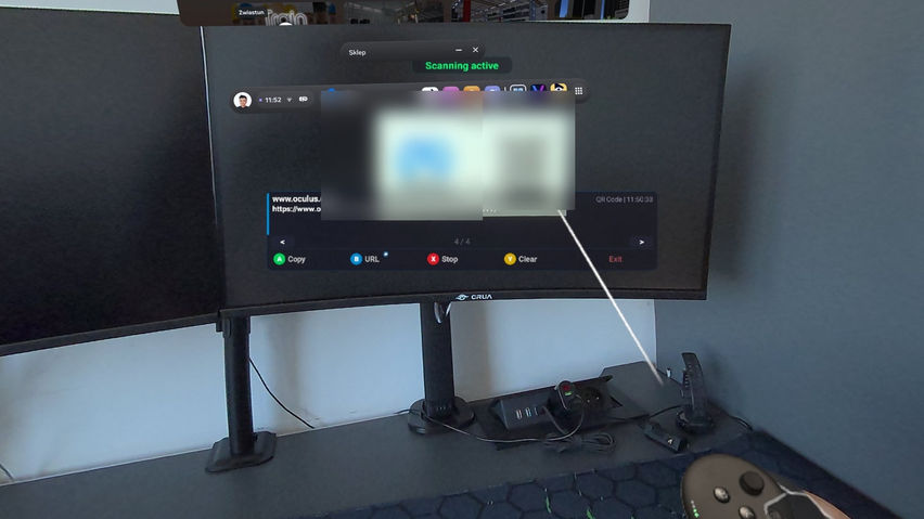 QR Scanner VR