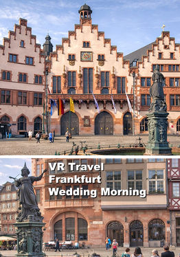 VR Travel Frankfurt Wedding Morning