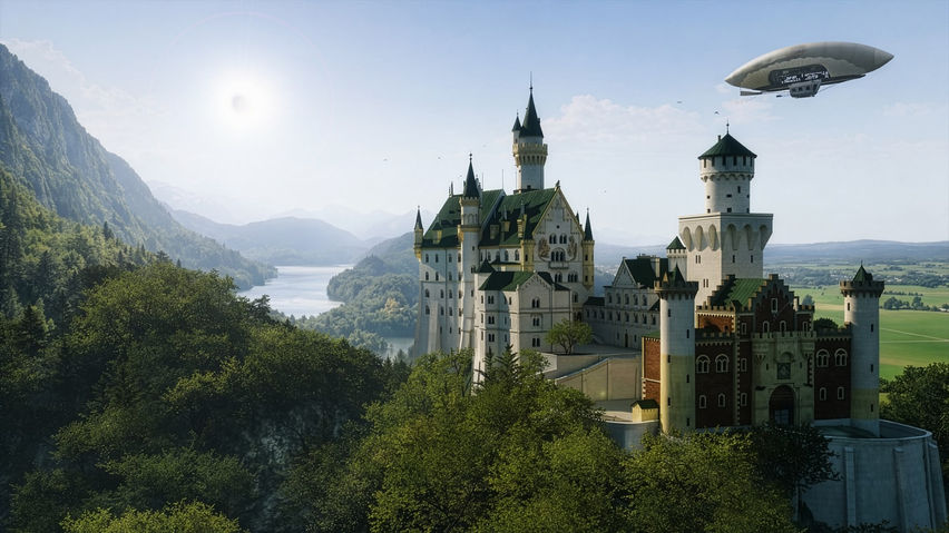 Ludwig II – Virtual: Neuschwanstein
