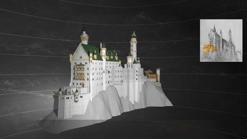 Ludwig II – Virtual: Neuschwanstein