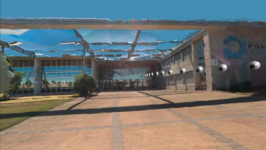 3D scan of a campus