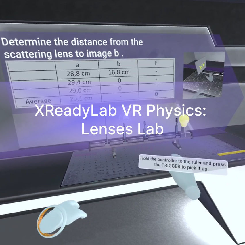 XReadyLab VR Physics: Lenses Lab