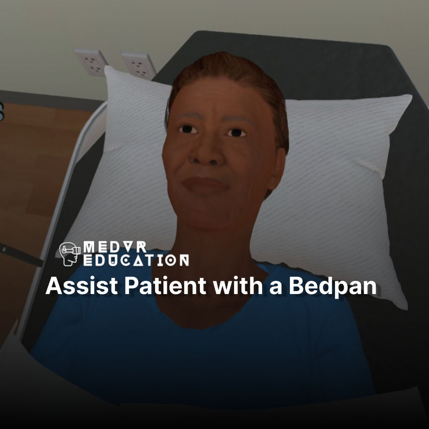 Assist Patient with a Bedpan