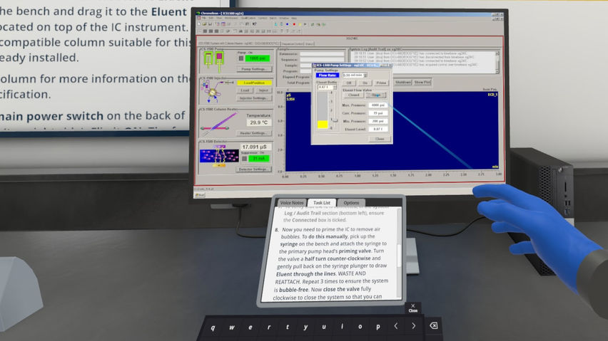 Immersive ChemLab - Ion Chromatography
