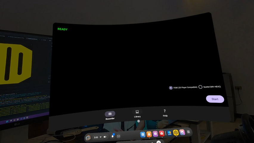 Spatial Video Recorder