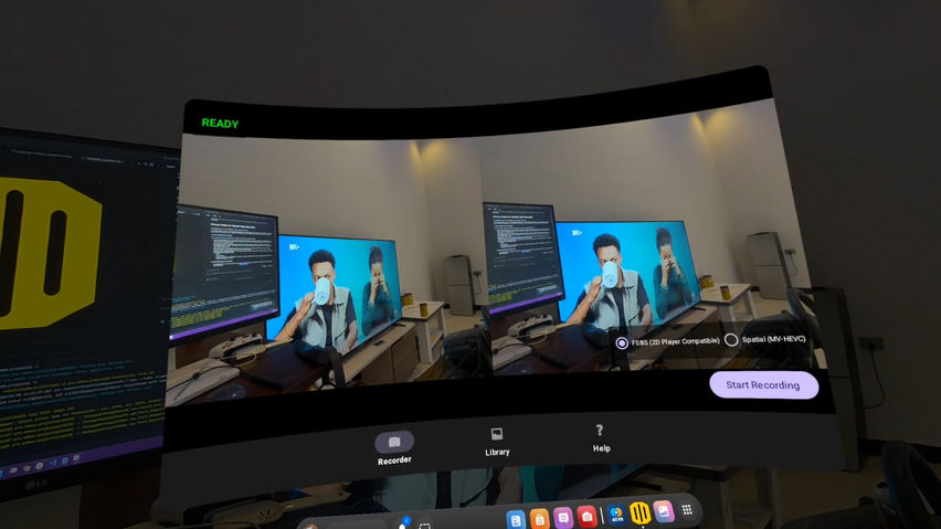 Spatial Video Recorder