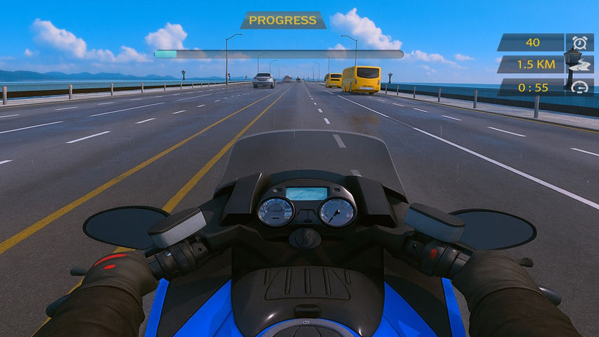 Moto Rider: Highway Racing Game VR