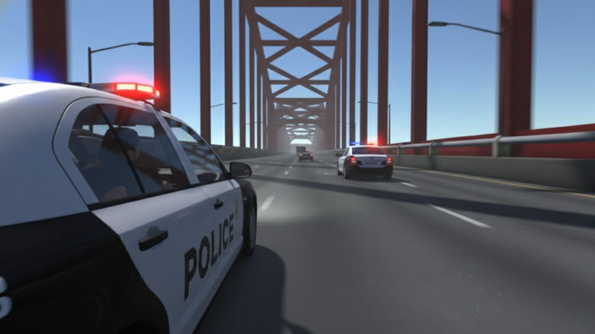 Highway Police Escape: Car Racing Game