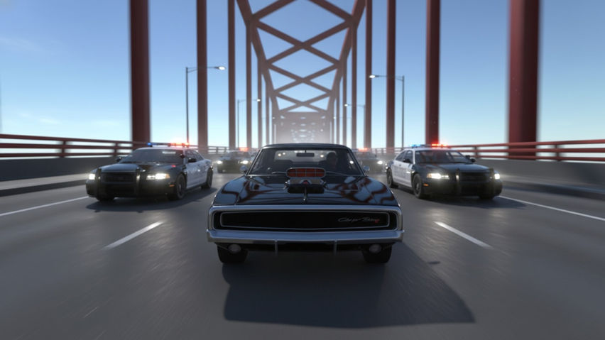 Highway Police Escape: Car Racing Game