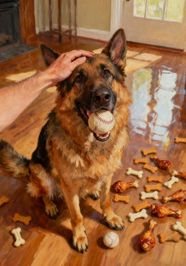 My puppy: Shepherd