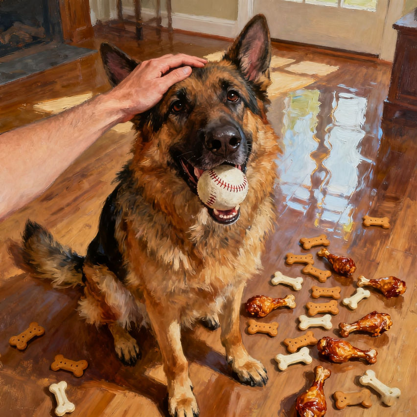My puppy: Shepherd