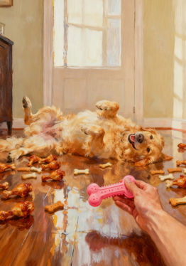 My puppy: Golden Retriever
