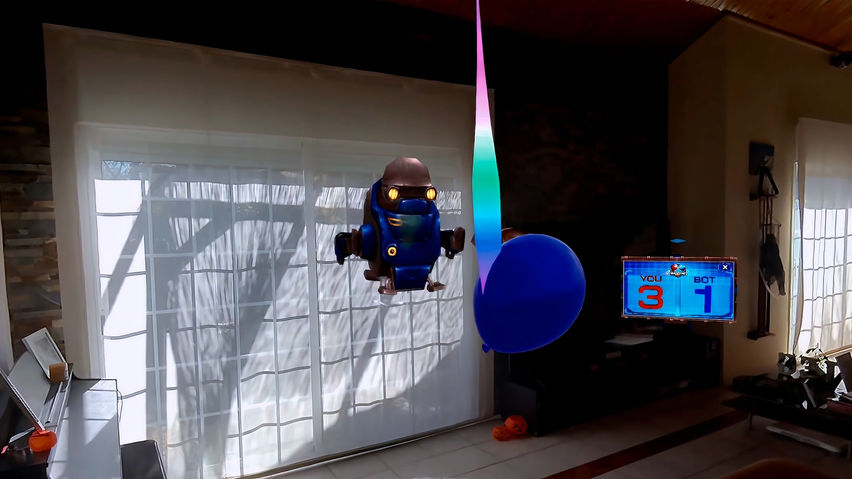 Balloon Duel: The Keepy-Uppy Game