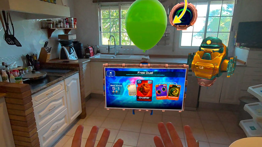 Balloon Duel: The Keepy-Uppy Game