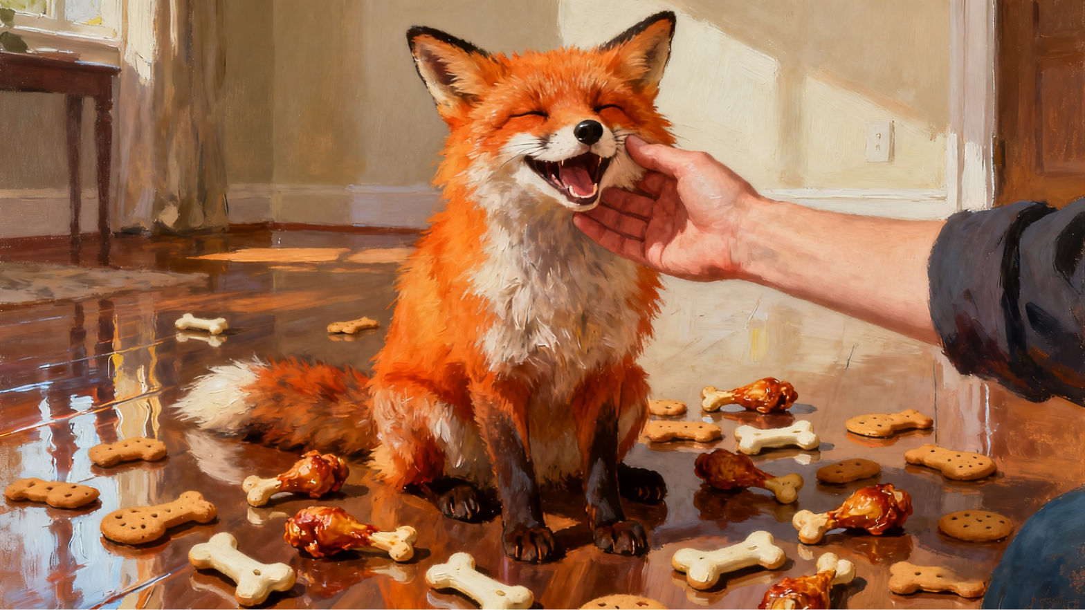 My puppy:  Fox