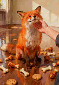 My puppy:  Fox
