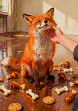 My puppy:  Fox