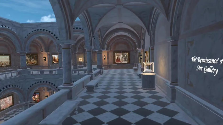 The Renaissance 3D Art Gallery