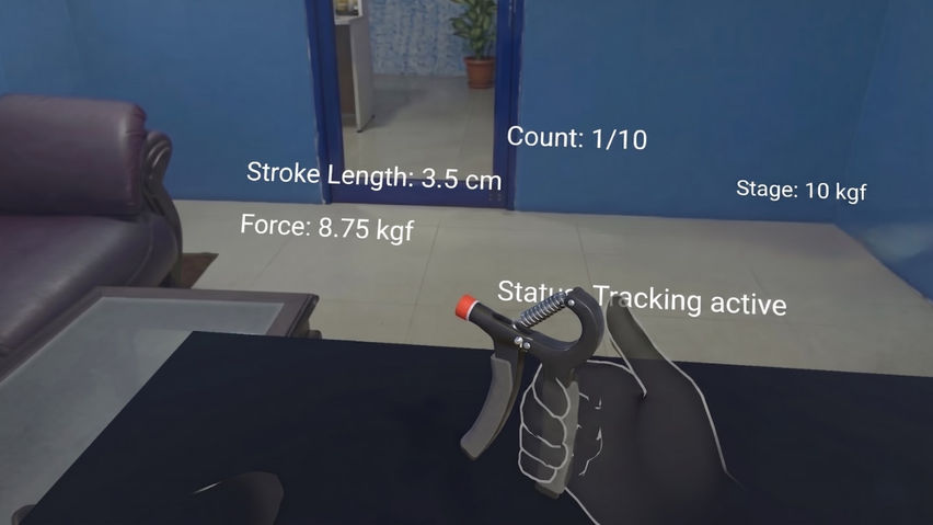 Rehabilitation Hand Exercise MR App