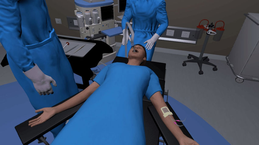 Fire in Operating Room