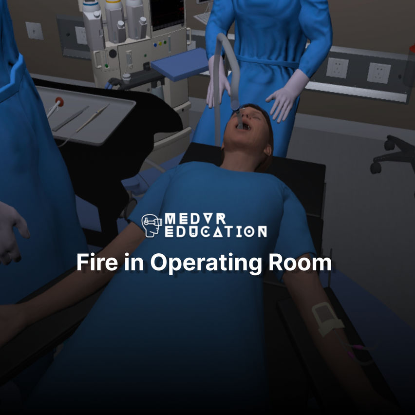 Fire in Operating Room