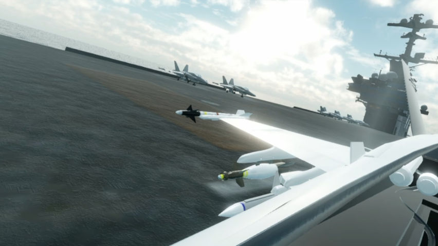 F/A-18 Carrier Landing Simulator