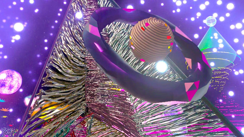 Neo Art Space Lightship Ride