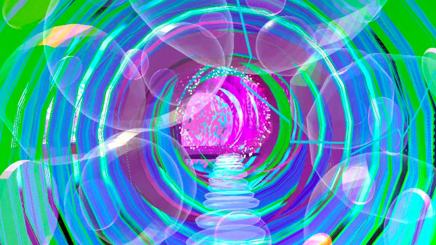 Neo Art Space Lightship Ride