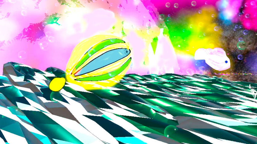 Neo Art Space Lightship Ride