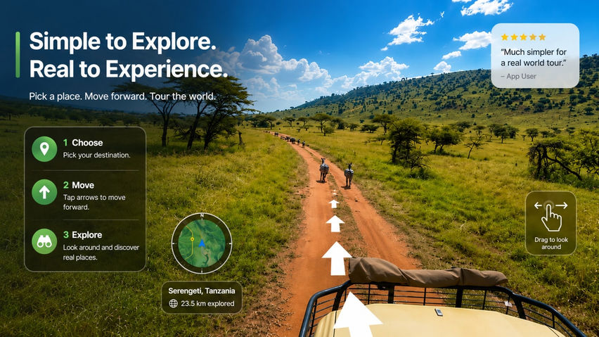 WanderEarth: VR Travel & World Explorer