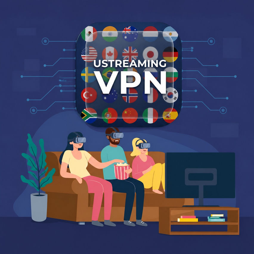 Ustreaming VPN – Free & Premium