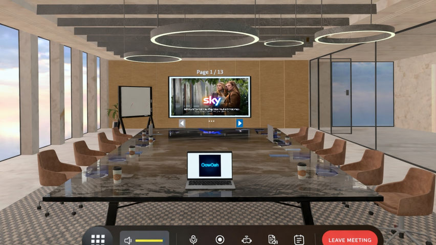 OowOah VR Meeting Room & Quantum Leap