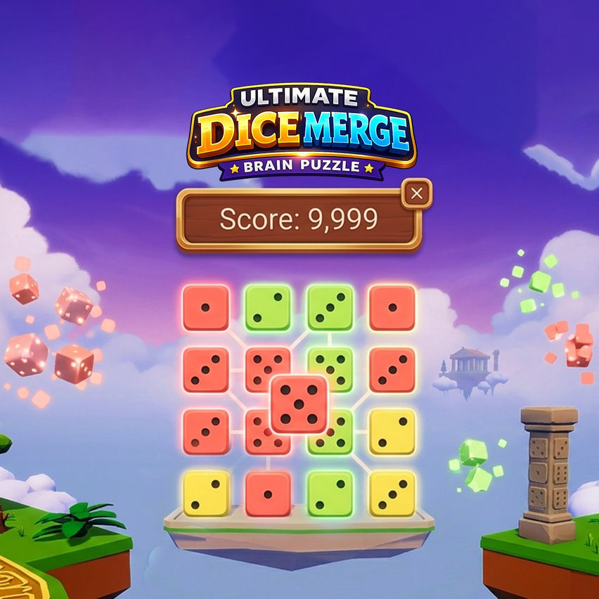 Ultimate Dice Merge: Brain Puzzle