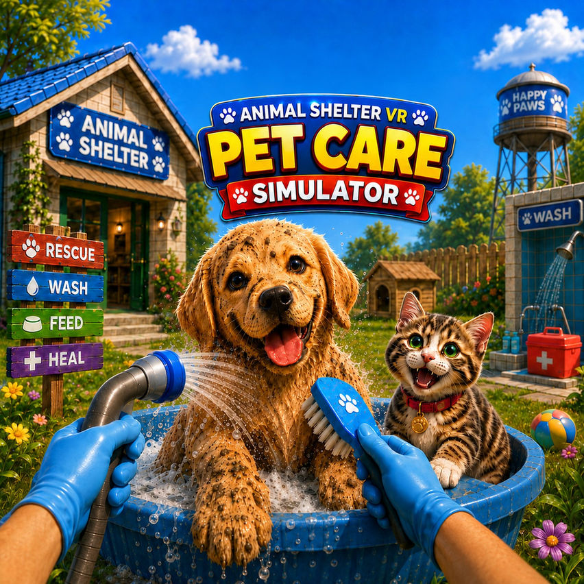 Animal Shelter VR: Pet Care Simulator