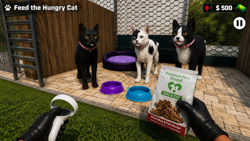 Animal Shelter VR: Pet Care Simulator