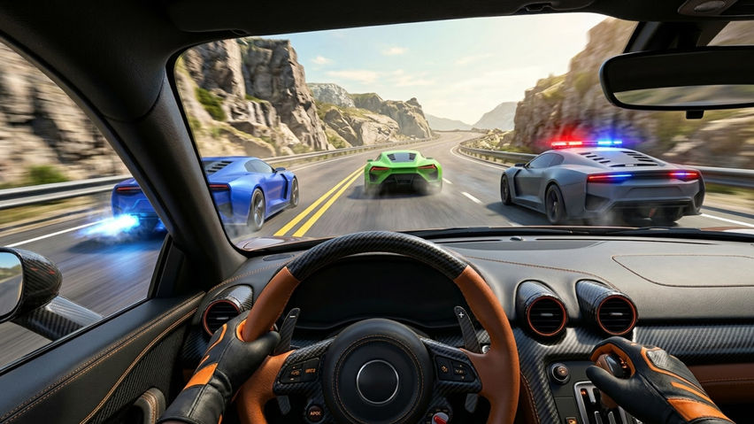 SpeedX Car Racing Game VR
