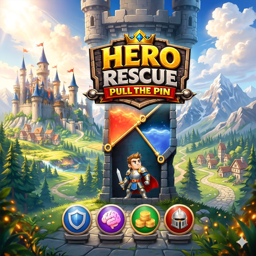 Hero Rescue: Pull The Pin