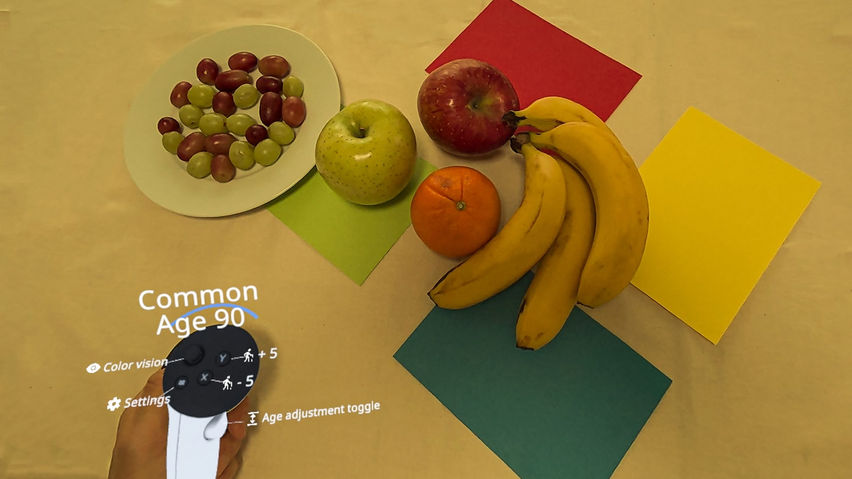 Iromie: Color Vision & Aging Experience