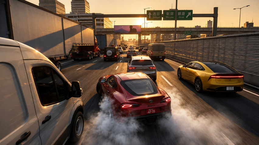 SpeedX Highway Rush VR: Traffic Racer