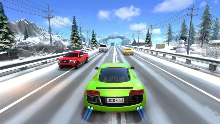 SpeedX Highway Rush VR: Traffic Racer
