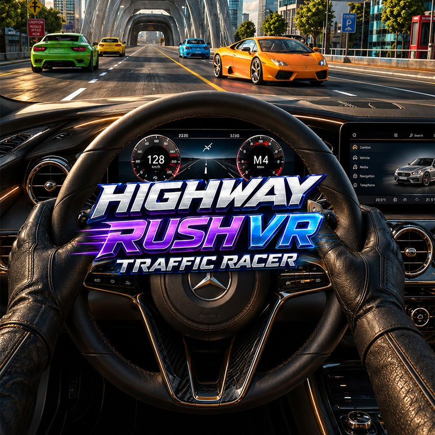 SpeedX Highway Rush VR: Traffic Racer