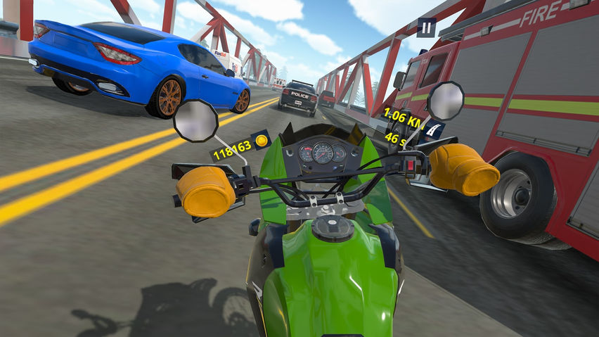Moto Rider VR: Highway Bike Racing